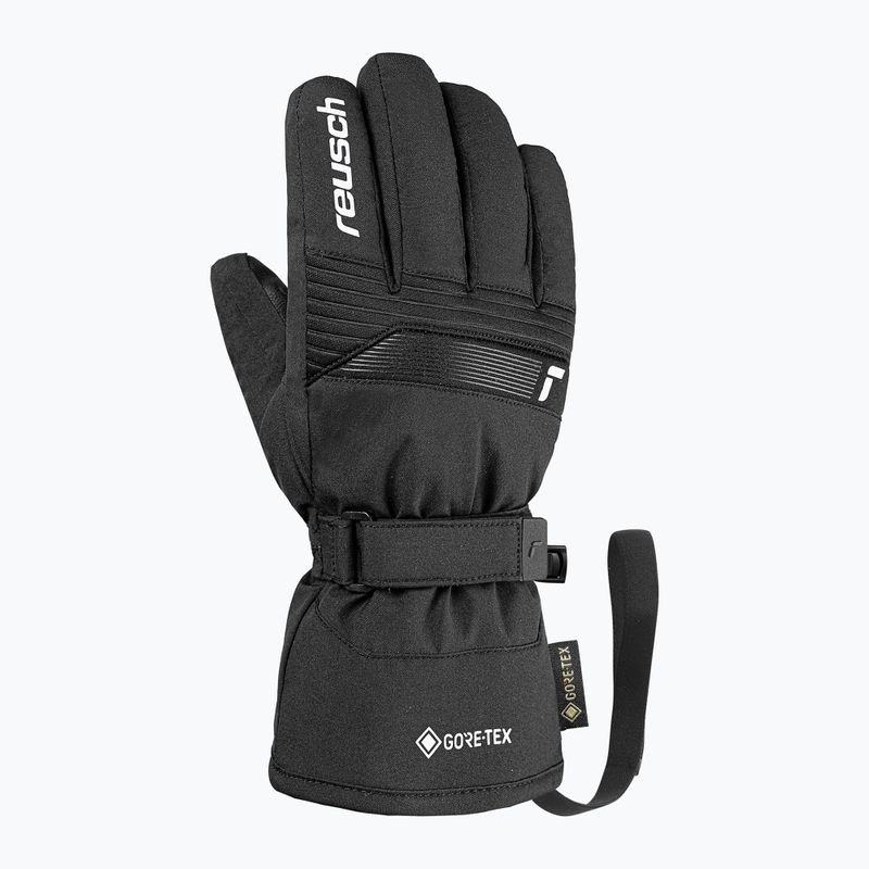 Vaikiškos slidinėjimo pirštinės Reusch Rocket GORE-TEX black/white 2