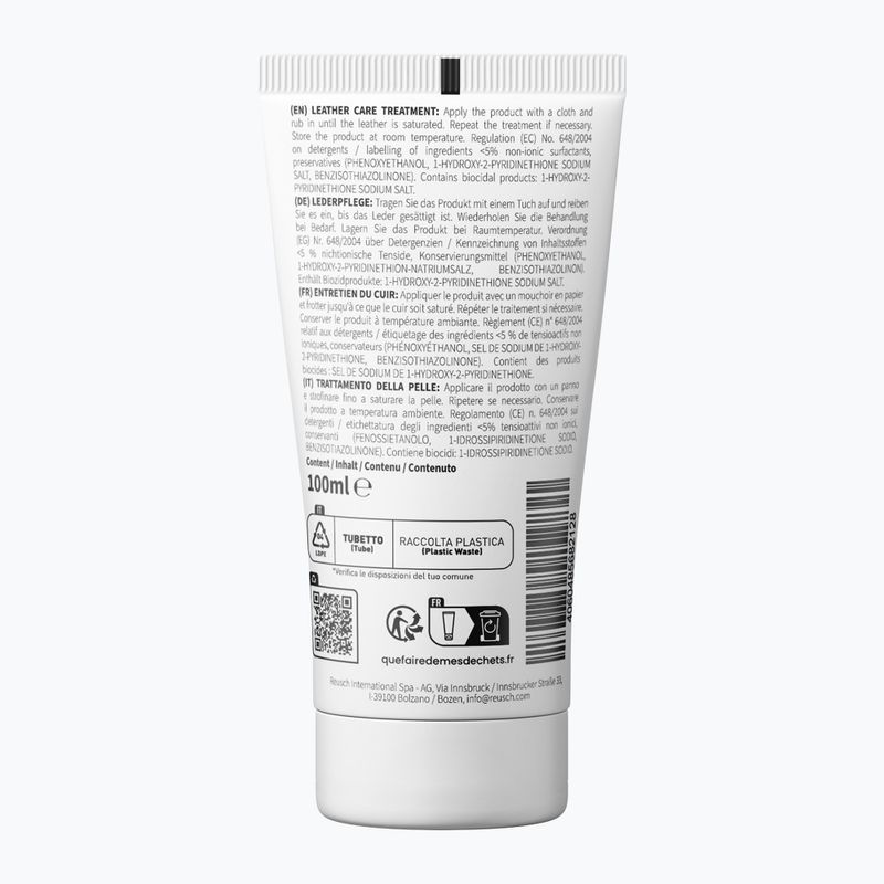 Impregnantas blizgiai odai Reusch Leather Care 100 ml black/white 2