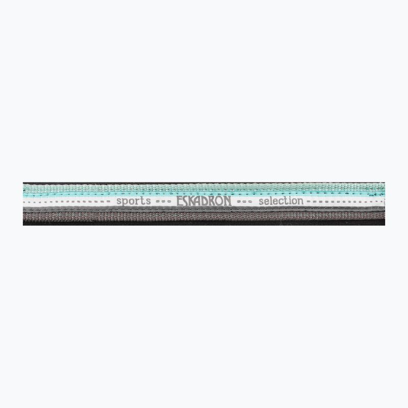 Eskadron Pin Buckle žalios-baltos-pilkos spalvos žirgų antkaklis 410000815411 2