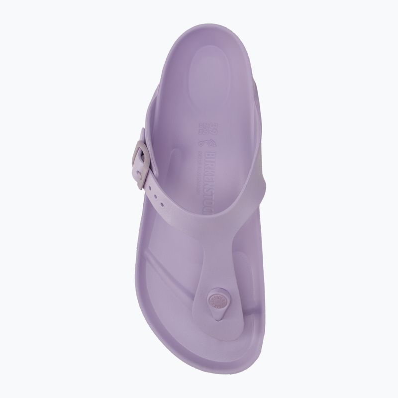 Šlepetės per pirštą BIRKENSTOCK Gizeh EVA Regular purple fog 5