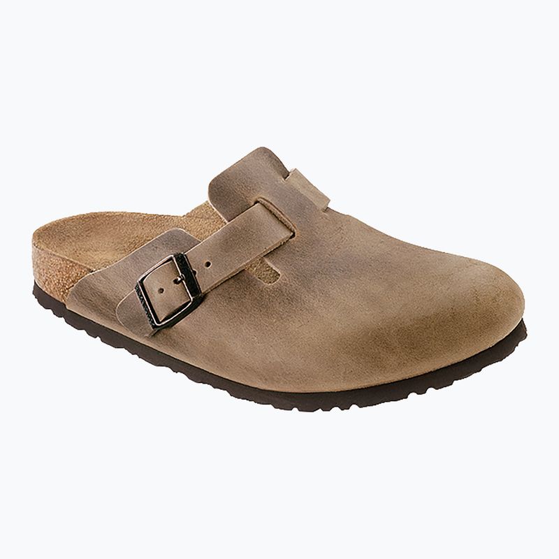 Šlepetės BIRKENSTOCK Boston SFB LEOI Regular tabacco brown