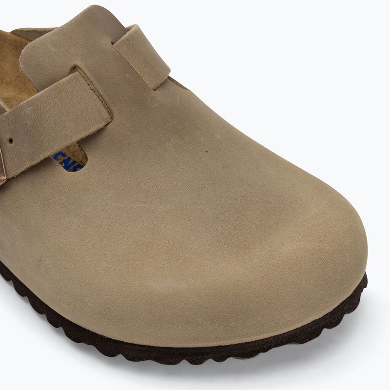 Šlepetės BIRKENSTOCK Boston SFB LEOI Regular tabacco brown 7