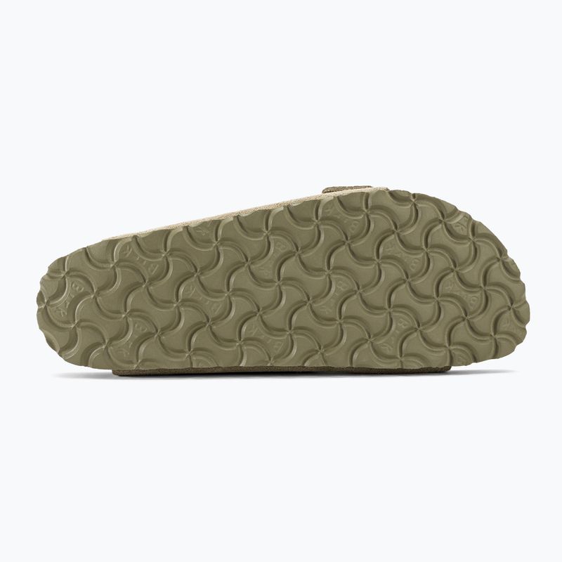 Šlepetės BIRKENSTOCK Arizona Suede Narrow faded khaki 5