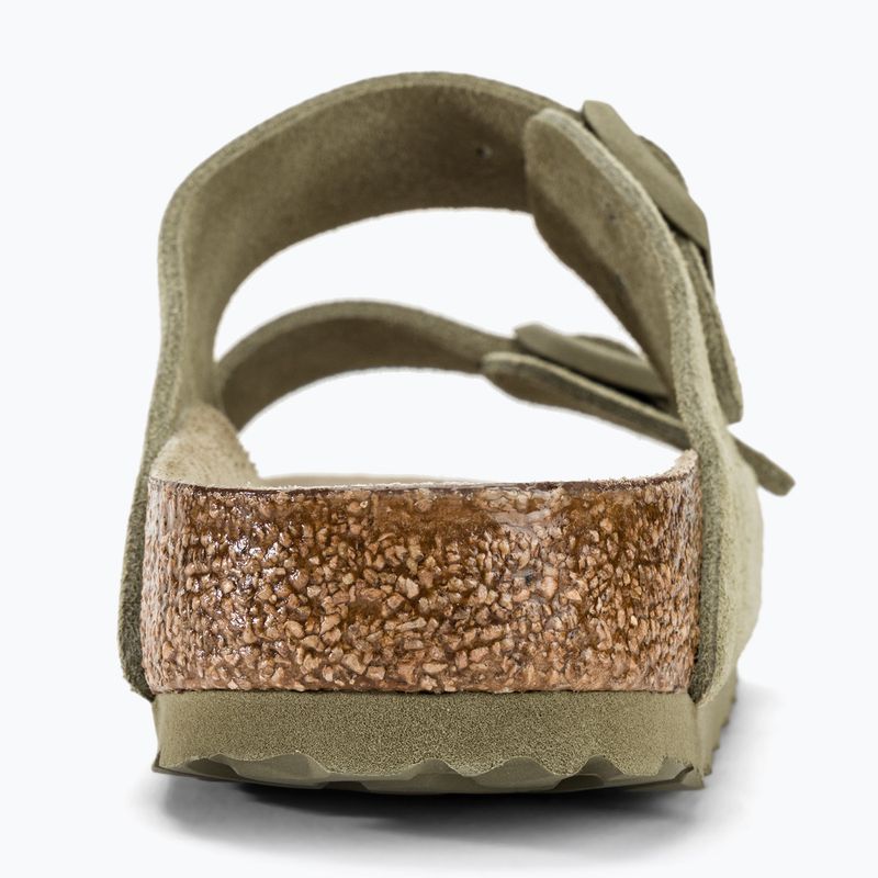 Šlepetės BIRKENSTOCK Arizona Suede Narrow faded khaki 7
