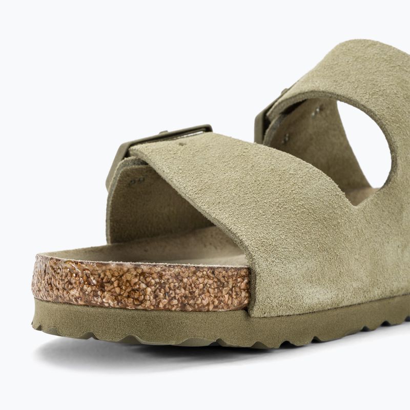 Šlepetės BIRKENSTOCK Arizona Suede Narrow faded khaki 8