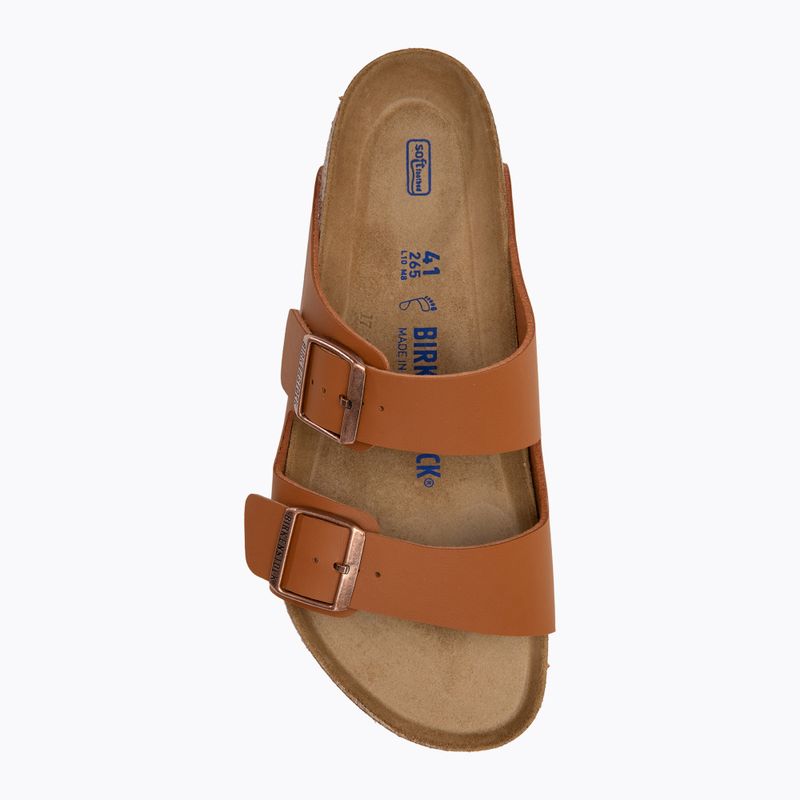 Šlepetės BIRKENSTOCK Arizona SFB BF Regular ginger brown 5