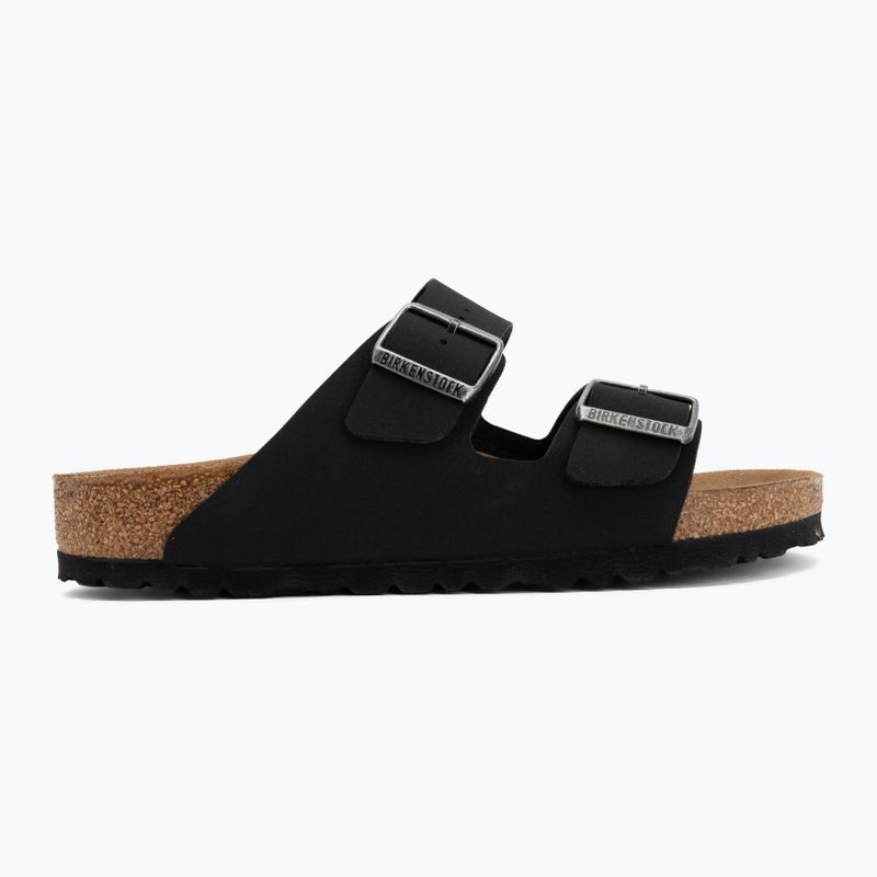 Šlepetės BIRKENSTOCK Arizona Vegan Birkibuc black 2