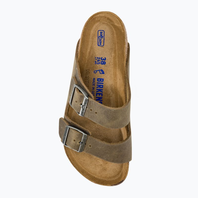 Šlepetės BIRKENSTOCK Arizona SFB LEOI Regular faded khaki 5