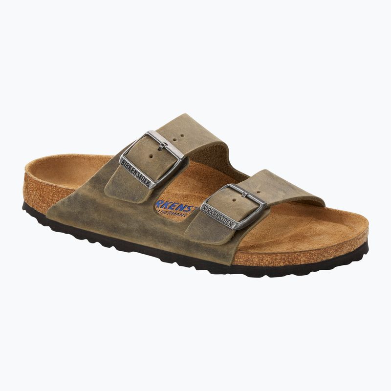 Šlepetės BIRKENSTOCK Arizona SFB LEOI Narrow faded khaki 8