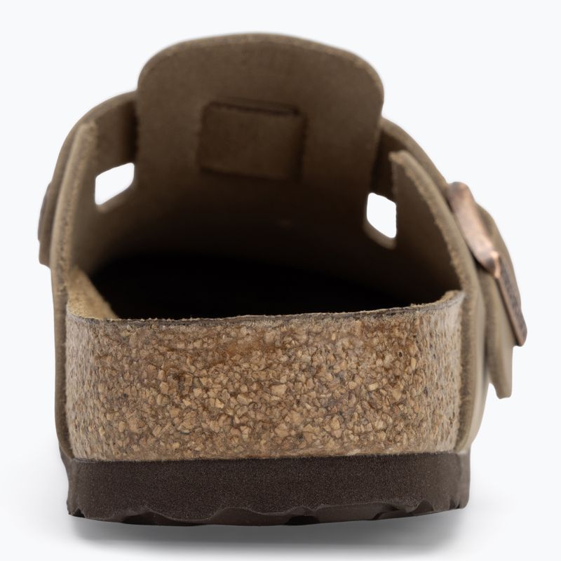 Šlepetės BIRKENSTOCK Boston SFB LEOI Narrow tobacco brown 6