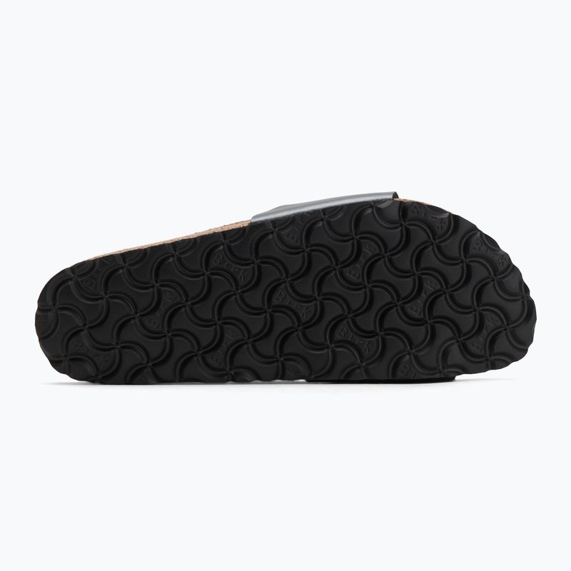 Šlepetės BIRKENSTOCK Madrid BF Narrow metallic black 4