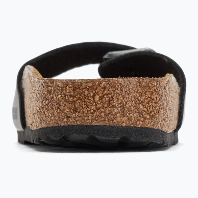 Šlepetės BIRKENSTOCK Madrid BF Narrow metallic black 6