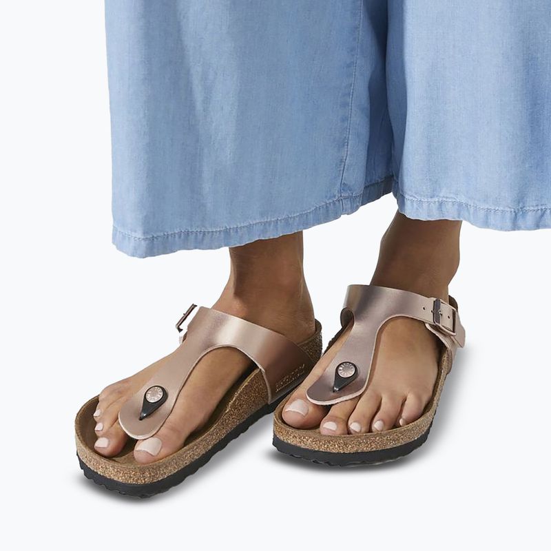 Šlepetės per pirštą BIRKENSTOCK Gizeh BF Narrow copper 8