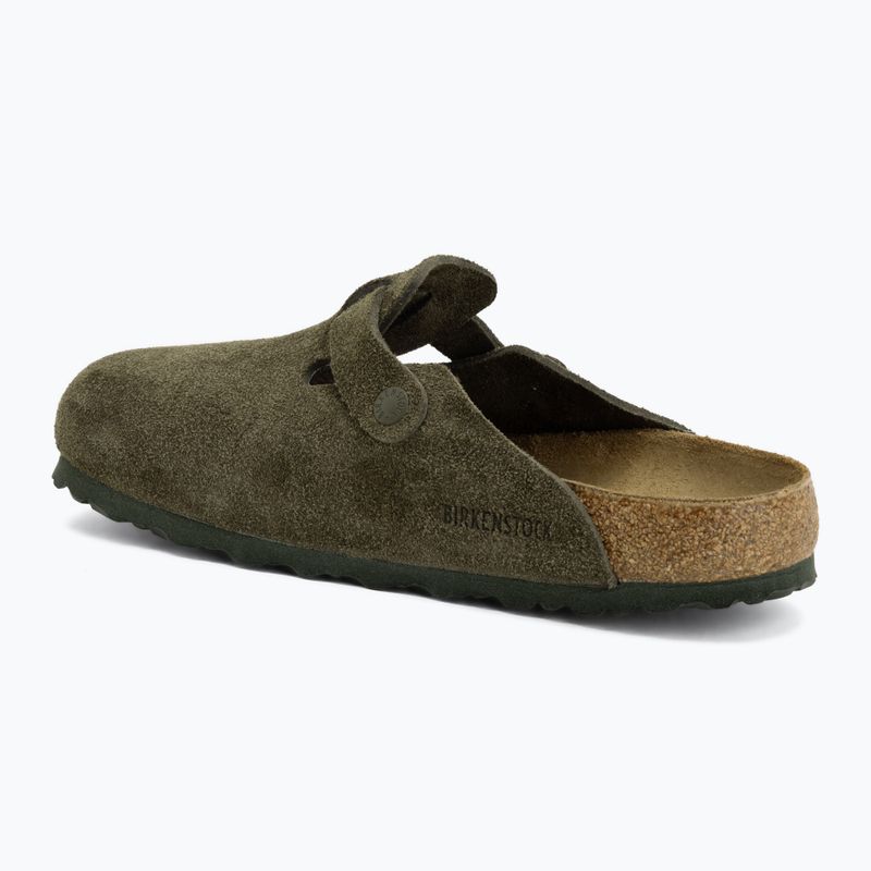 Šlepetės BIRKENSTOCK Boston Suede Leather thyme 3