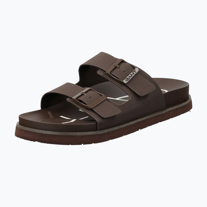 Vyriškos šlepetės GANT Palbuddy dark brown