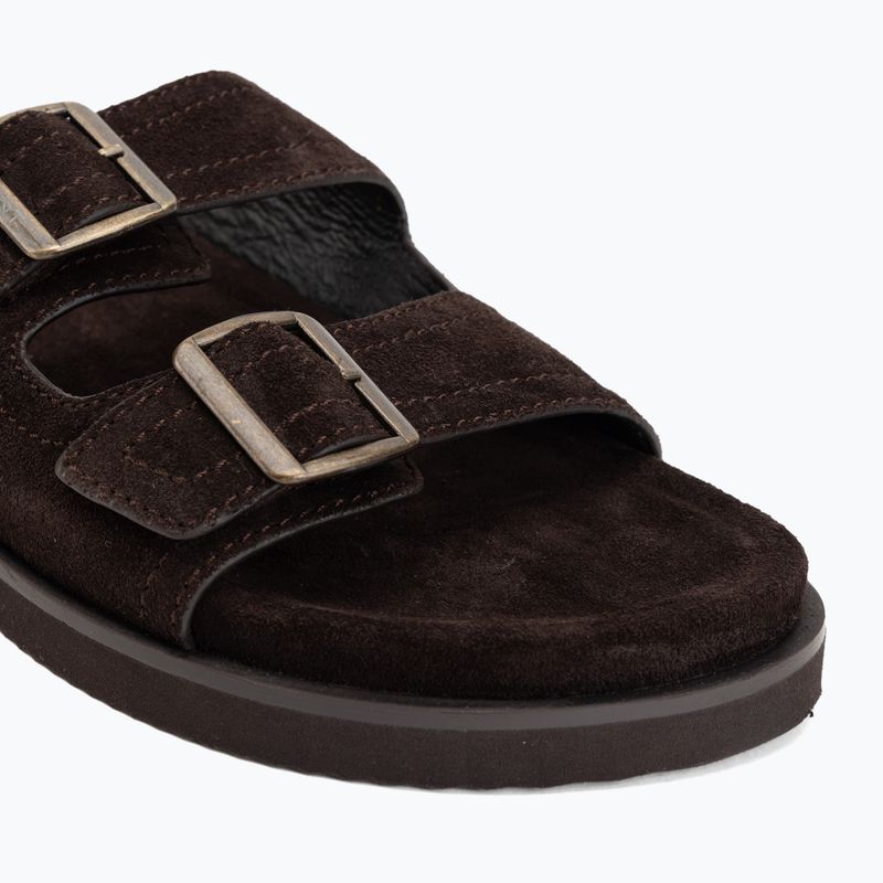 Vyriškos šlepetės GANT Fairfo dark brown 7