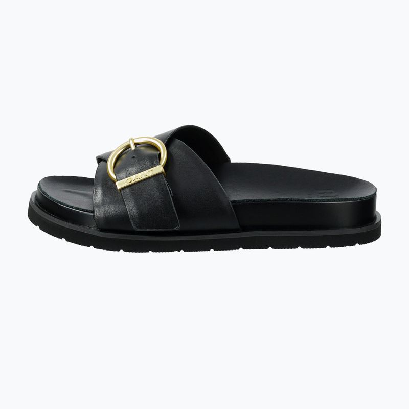 Moteriškos šlepetės GANT Mardale black 2