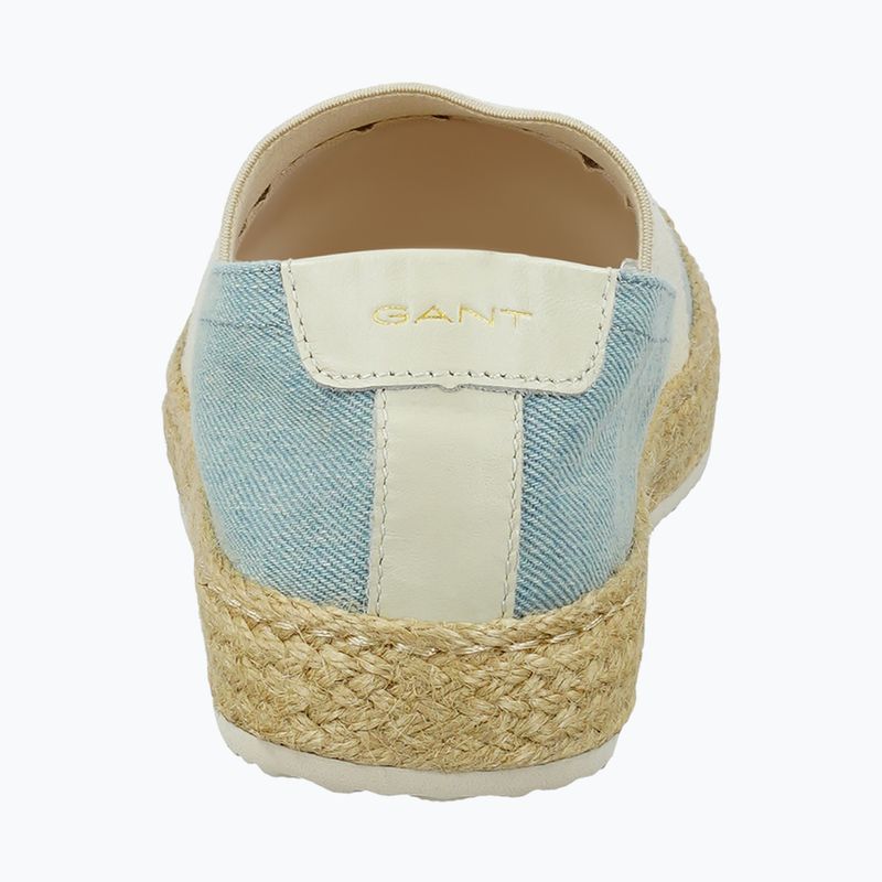 Moteriškos espadrilės GANT Raffiaville light blue/cream 4
