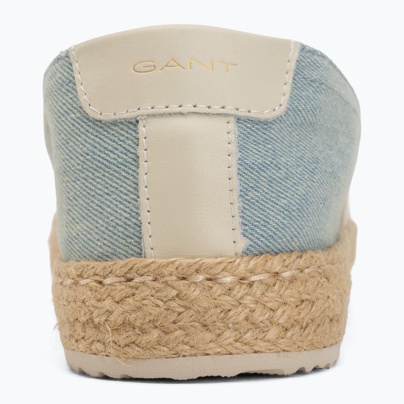 Moteriškos espadrilės GANT Raffiaville light blue/cream 6
