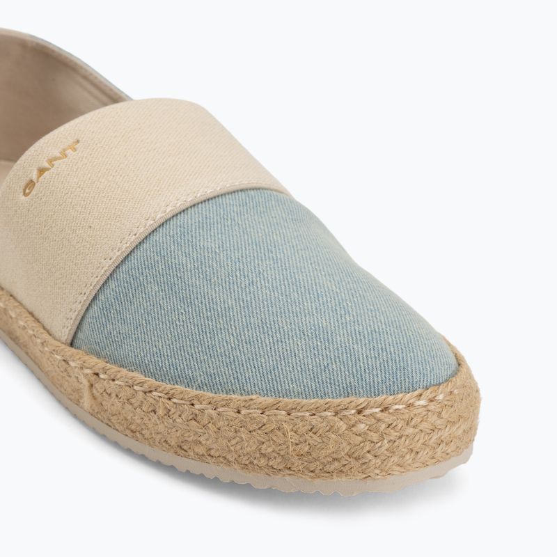 Moteriškos espadrilės GANT Raffiaville light blue/cream 7