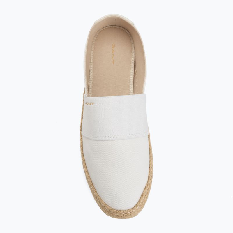 Moteriškos espadrilės GANT Raffiaville off white 5