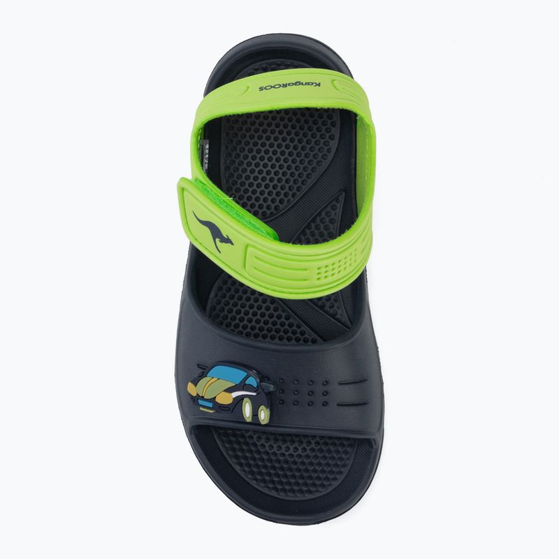 Vaikiški sandalai Kangaroos KangaSwim II dark navy/lime 5