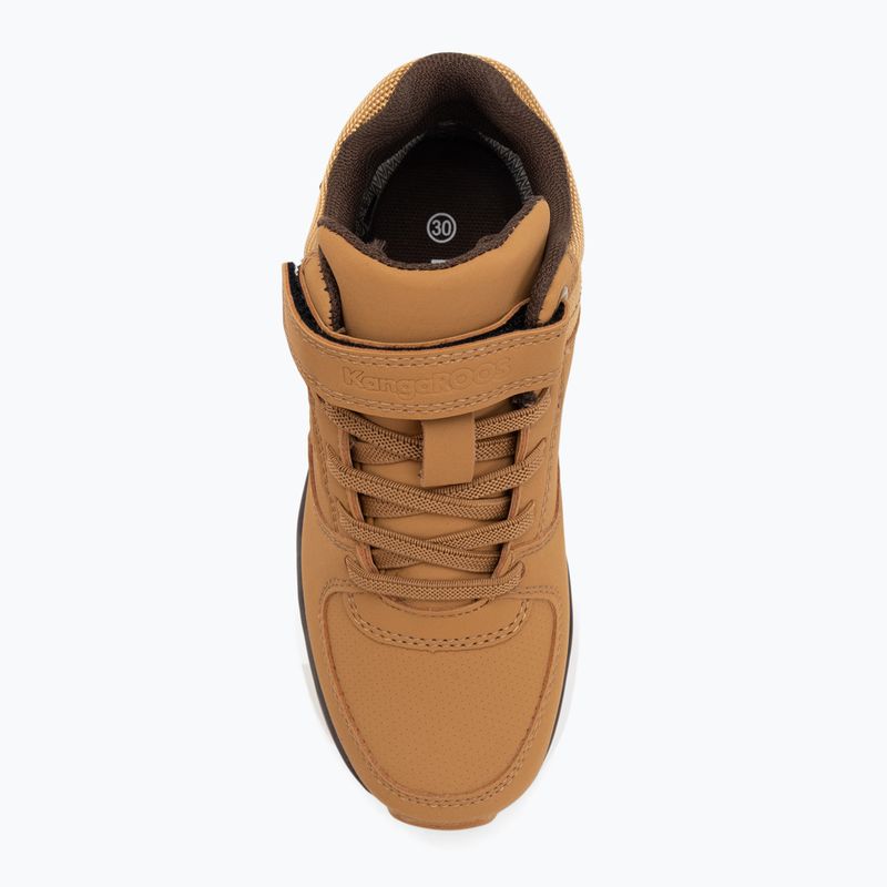 Vaikiški batai KangaROOS K-TS Caspo EV RTX tan/dark brown 5