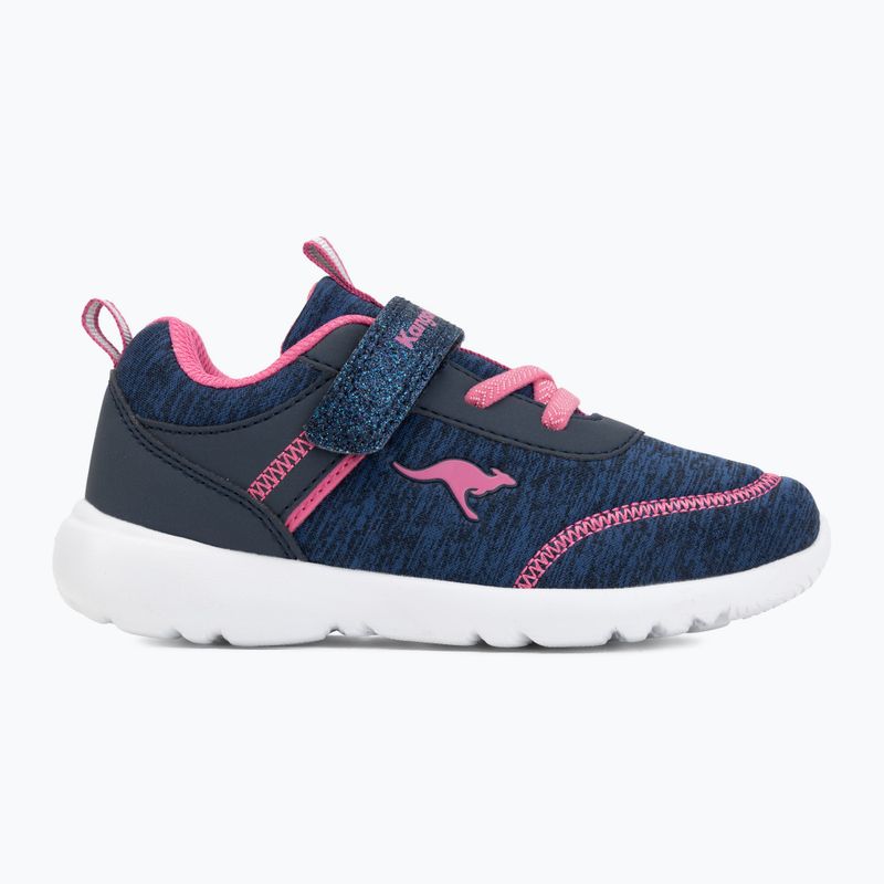 Vaikiški batai KangaROOS KY-Chummy EV dark navy/fandango pink 2