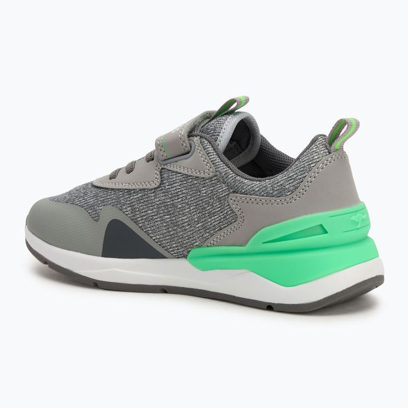 Vaikiški batai KangaROOS KD-Gym EV vapor grey/neon green 3