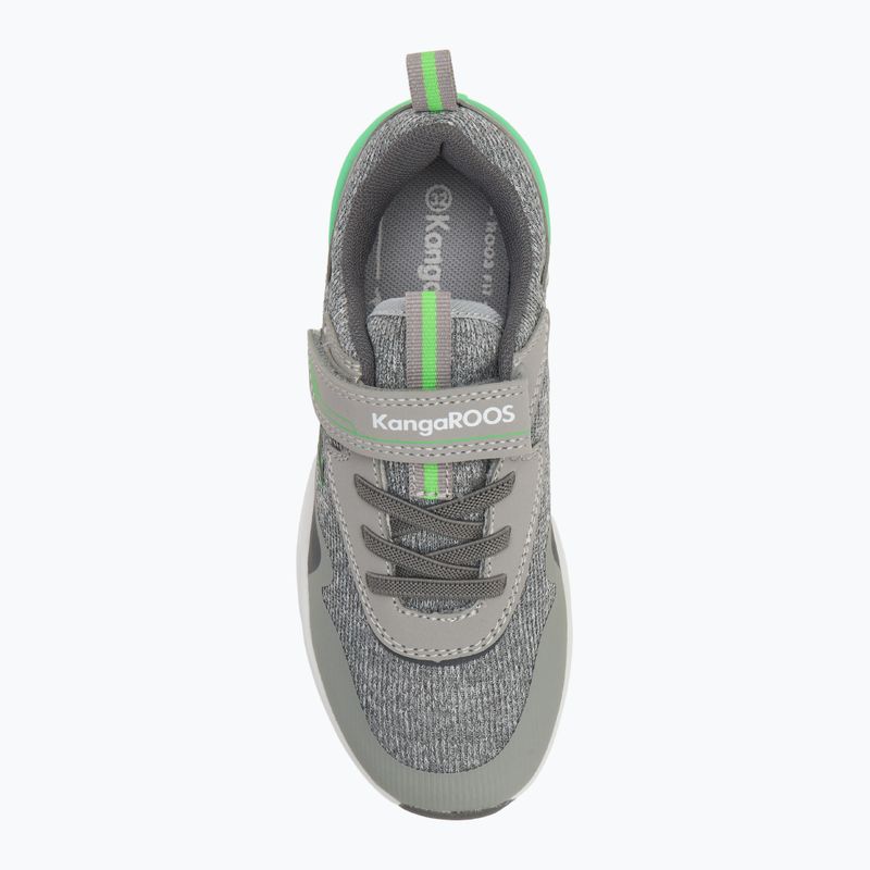 Vaikiški batai KangaROOS KD-Gym EV vapor grey/neon green 5