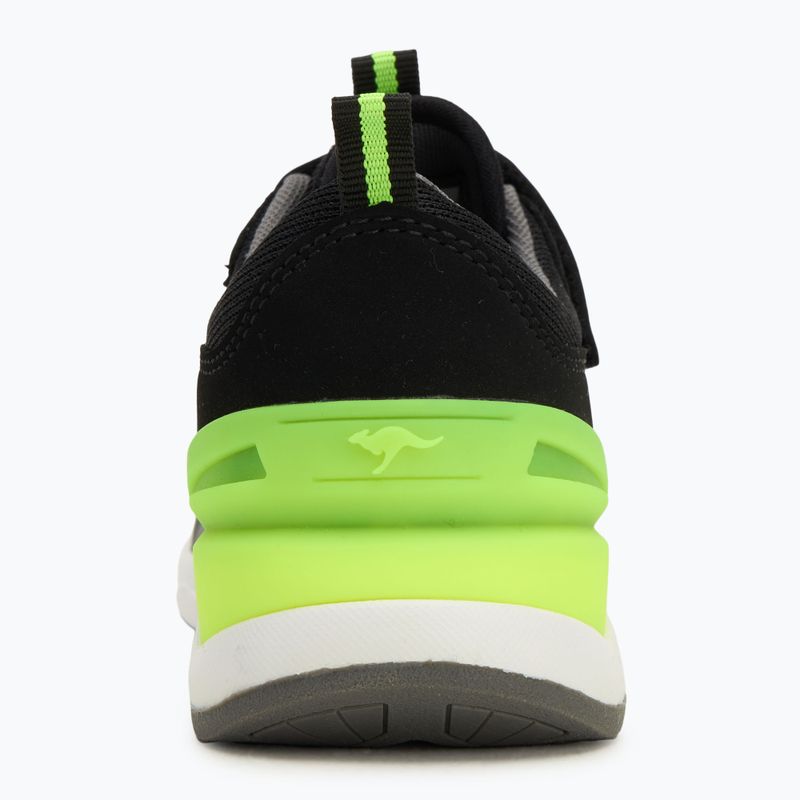 Vaikiški batai KangaROOS KD-Gym EV jet black/neon yellow 6
