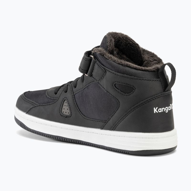 Vaikiški batai KangaROOS K-CP Kalley II EV jet black / steel grey 3