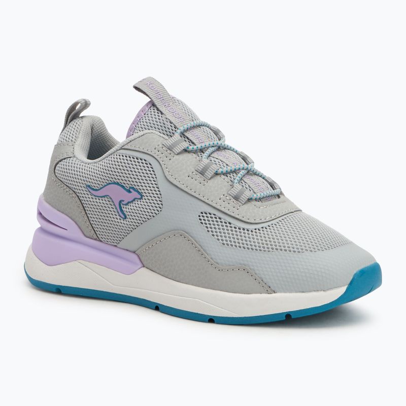 Vaikiški batai KangaROOS KD-Road vapor grey/lavender