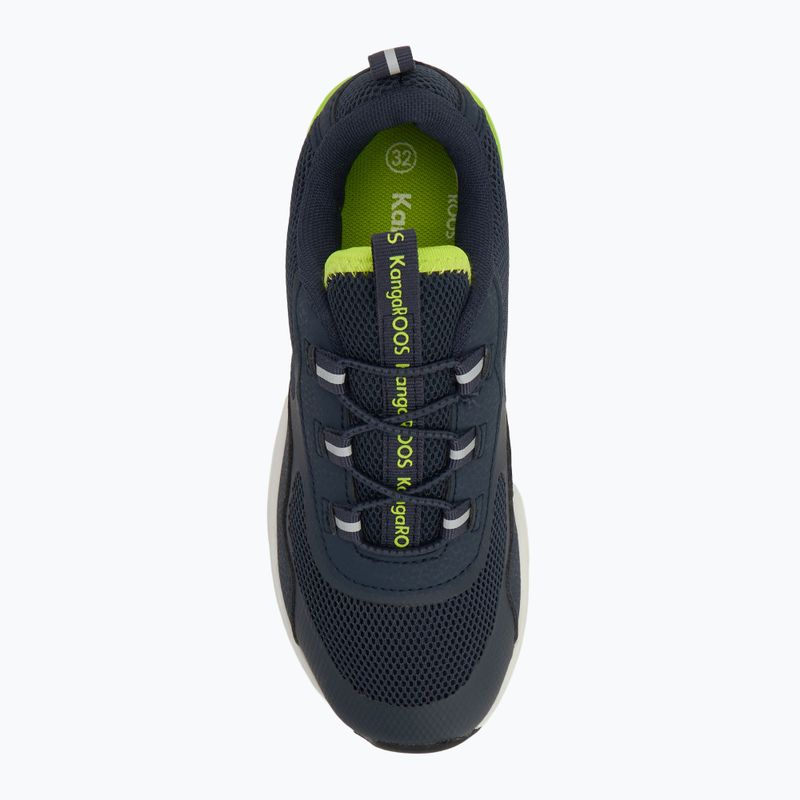 Vaikiški batai KangaROOS KD-Road dark navy/lime 5