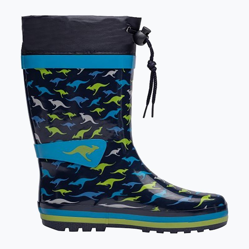 Vaikiški lietaus batai KangaROOS K-Summerrain dark navy/kangaroo