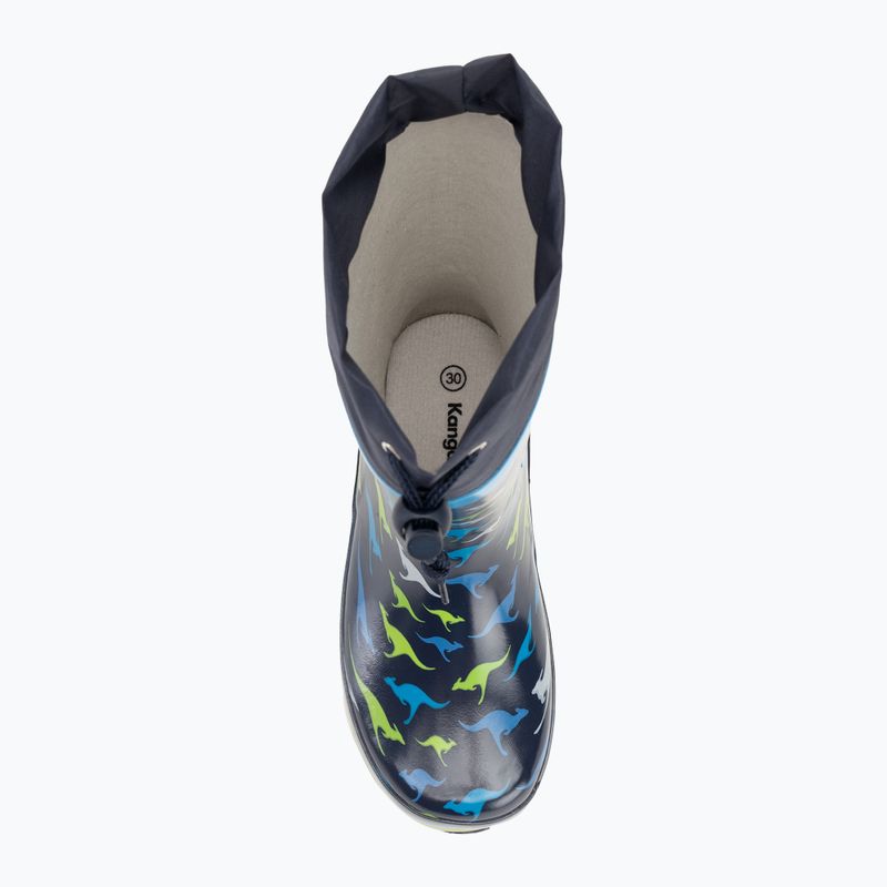 Vaikiški lietaus batai KangaROOS K-Summerrain dark navy/kangaroo 5