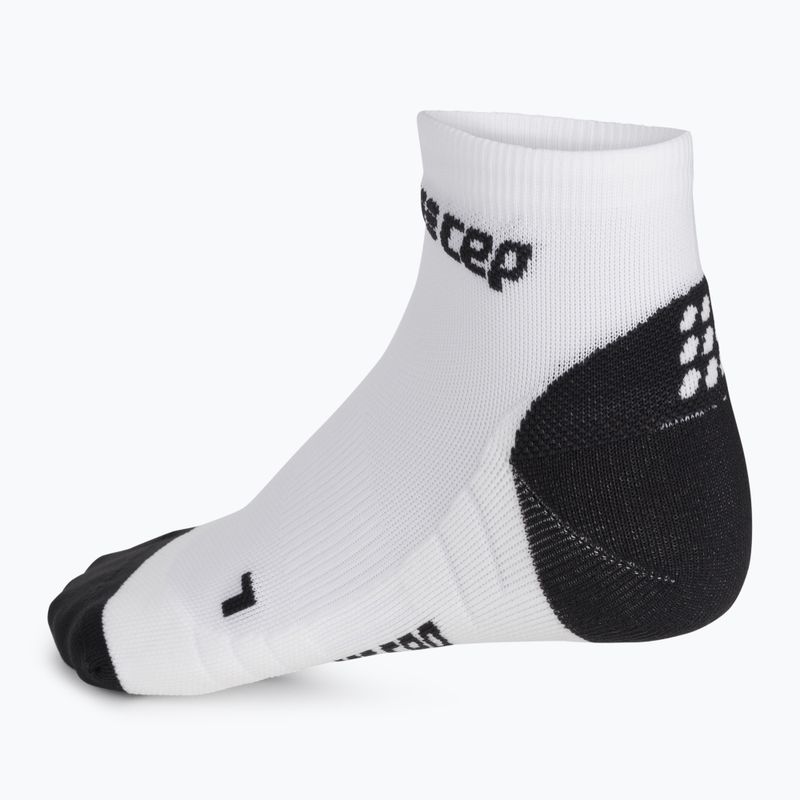 CEP vyriškos kompresinės bėgimo kojinės Low-Cut 3.0 White WP5A8X2 2