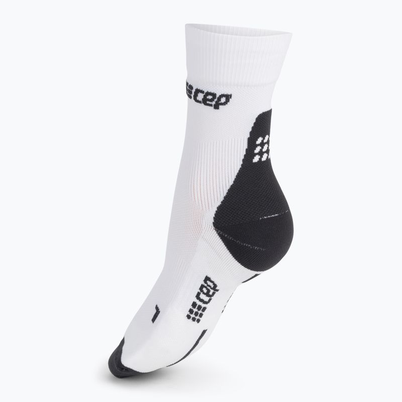 CEP moterų bėgimo kompresinės kojinės 3.0 White WP4B8X2 2