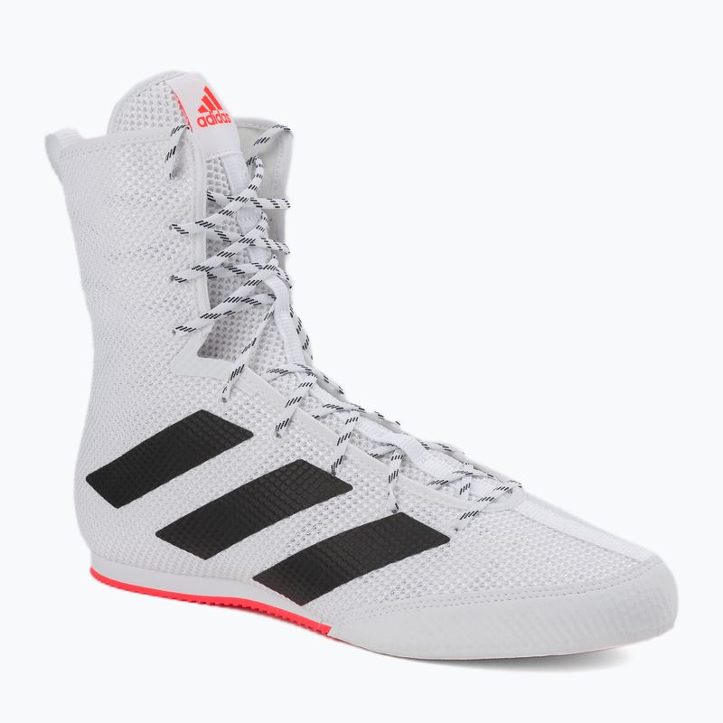 Bokso bateliai adidas Box Hog 3 baltos ir juodos spalvos GV9975