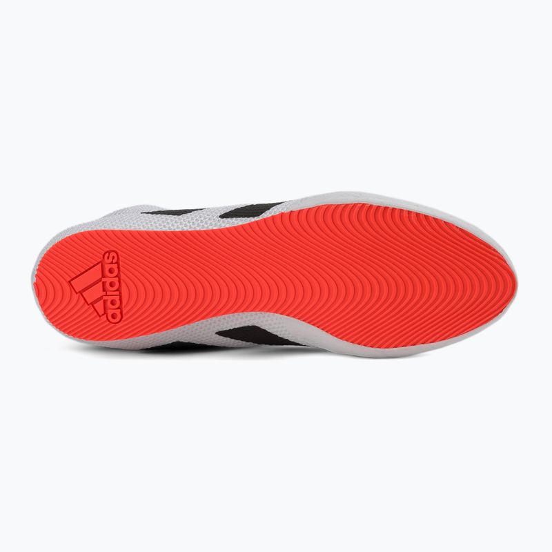 Bokso bateliai adidas Box Hog 3 baltos ir juodos spalvos GV9975 4
