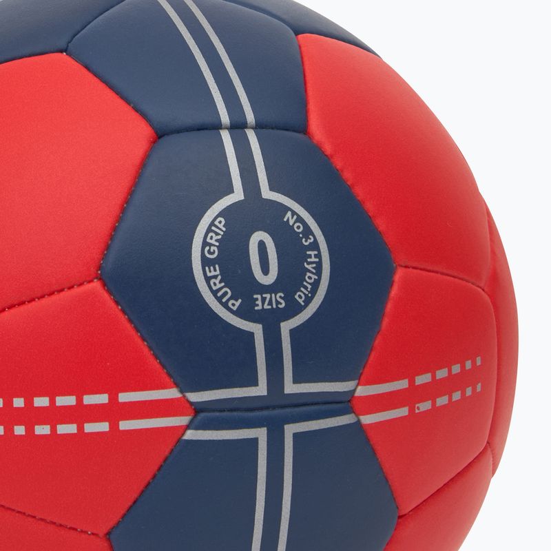 Rankinio kamuolys ERIMA Pure Grip No. 3 Hybrid red/new navy dydis 0 3