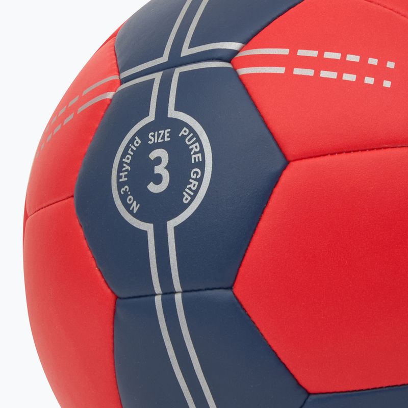 Rankinio kamuolys ERIMA Pure Grip No. 3 Hybrid red/new navy dydis 3 3