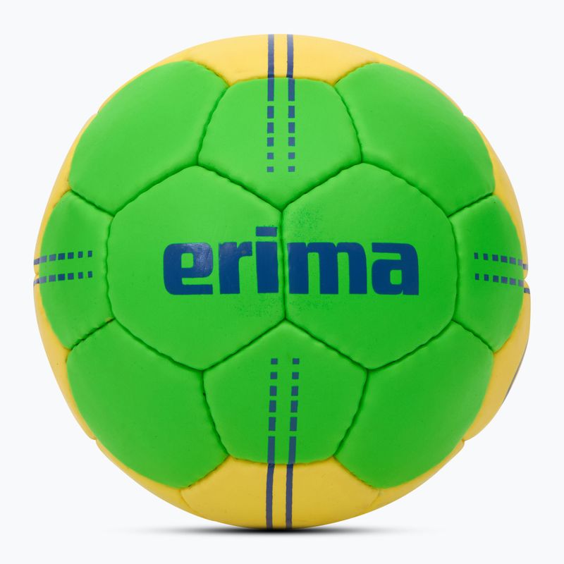 Rankinio kamuolys ERIMA Pure Grip No. 4 green/yellow dydis 0