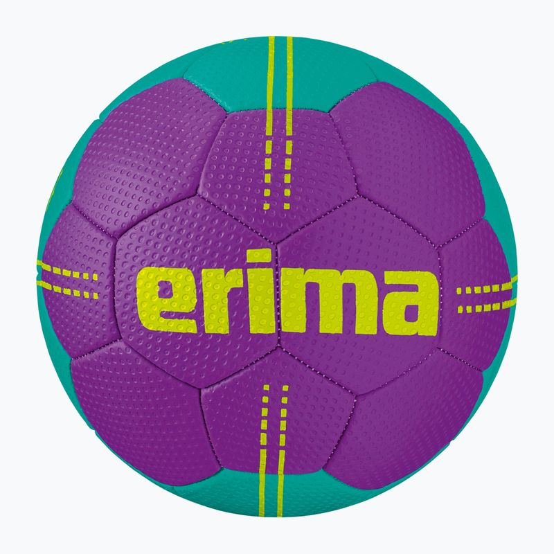 Vaikiškas rankinio kamuolys ERIMA Pure Grip Junior purple/columbia dydis 0