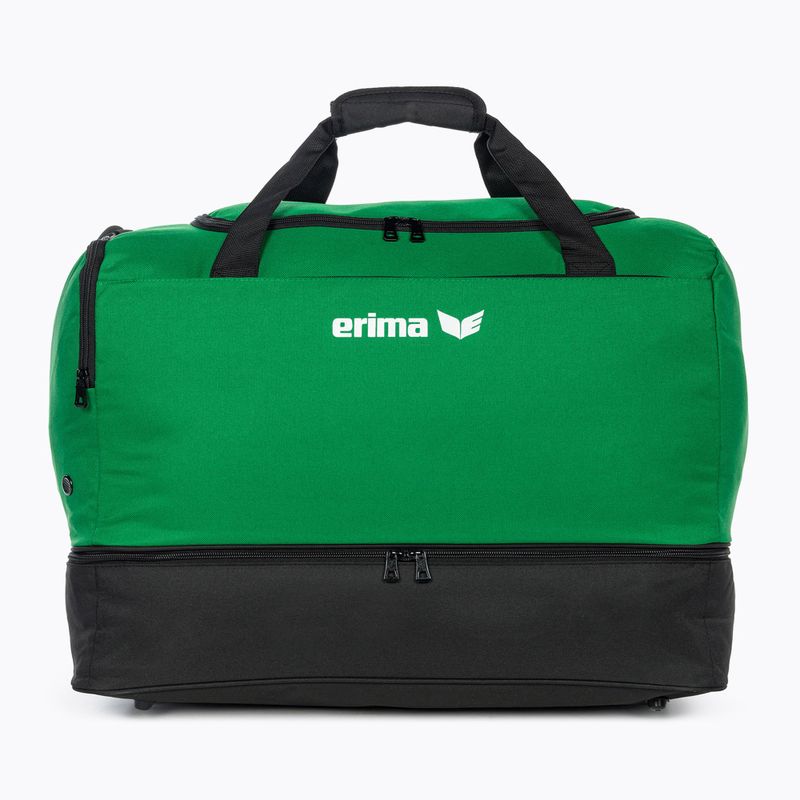 Treniruočių krepšys ERIMA Team Sports Bag With Bottom Compartment 35 l emerald