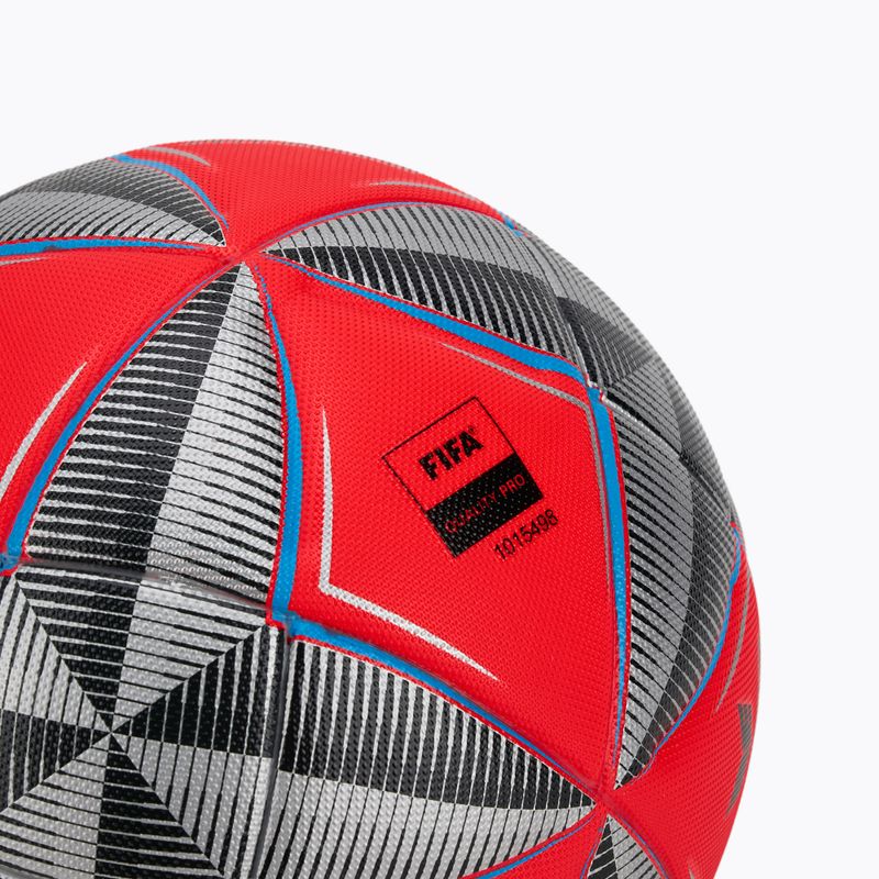 Futbolo kamuolys ERIMA Senzor Star Match Fluo fiery coral/black dydis 5 3