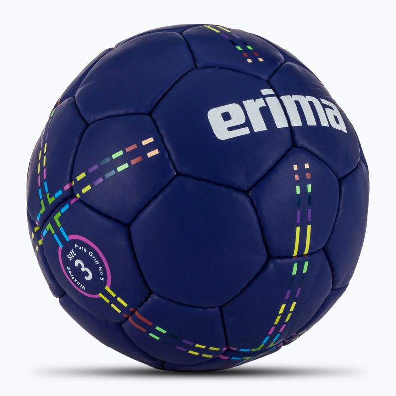 Rankinio kamuolys ERIMA Pure Grip No. 5 Wax-Free new navy dydis 3 2