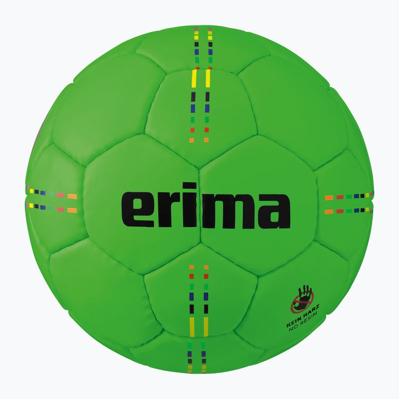 Rankinio kamuolys ERIMA Pure Grip No. 5 Wax-Free green dydis 1