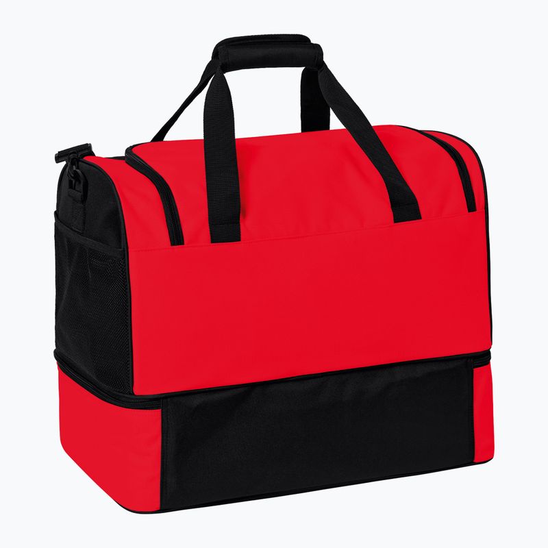 Treniruočių krepšys ERIMA Six Wings Sports Bag With Bottom Compartment 94,5 l red/black 2