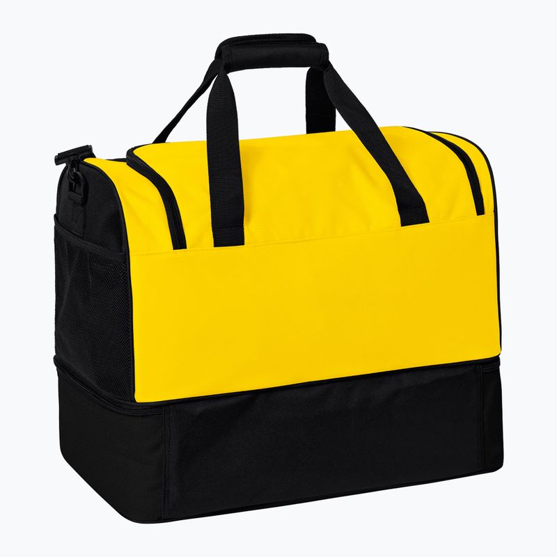 Treniruočių krepšys ERIMA Six Wings Sports Bag With Bottom Compartment 60 l yellow/black 2
